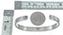 Native American Sterling Silver Navajo Cuff Bracelet AX121364